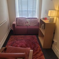 Gallery Photo of My warm, cosy counselling room at Blackwood Wellbeing Centre