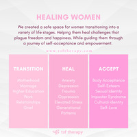 Gallery Photo of We created a safe space for women transitioning into a variety of life stages. Helping them heal challenges that plague freedom and happiness.