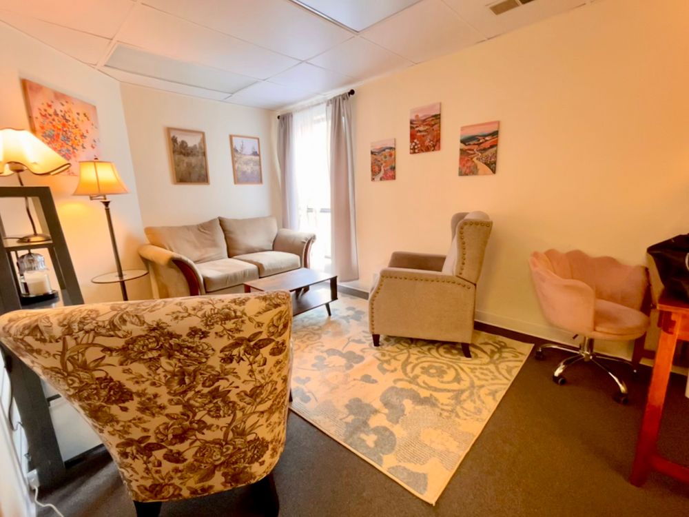 If we meet in person, this is my office in Charlottesville.
