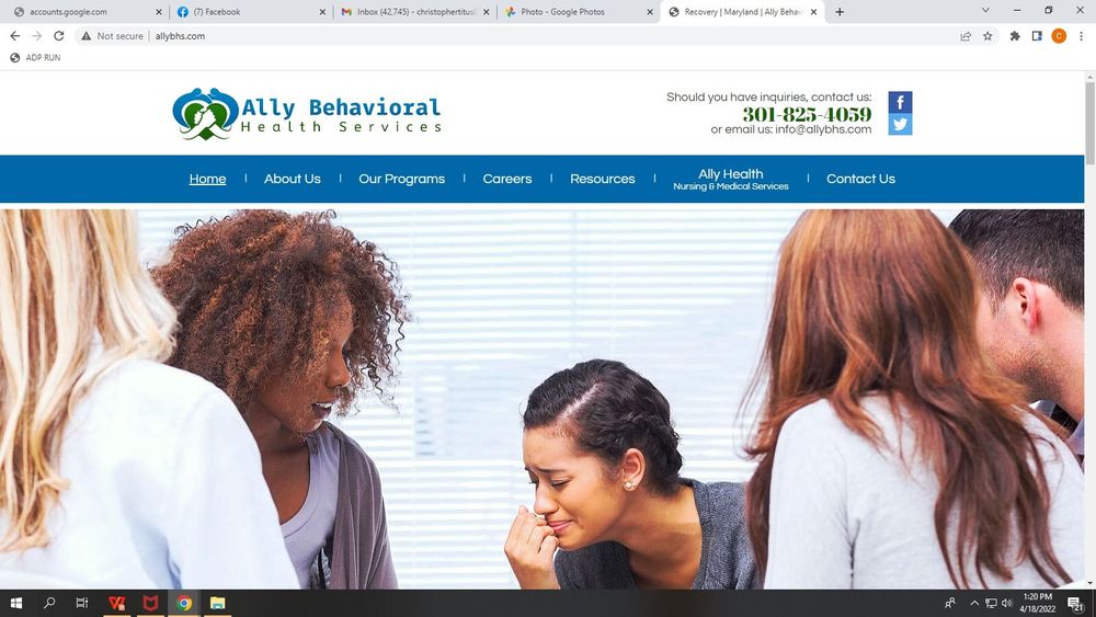 Ally Behavioral Health Services, Psychiatrist, Landover, MD, 20785