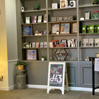 Gallery Photo of H3's St. Clair Shores Lobby and Self Care Shelves